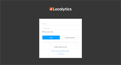 Desktop Screenshot of dashboard.localytics.com